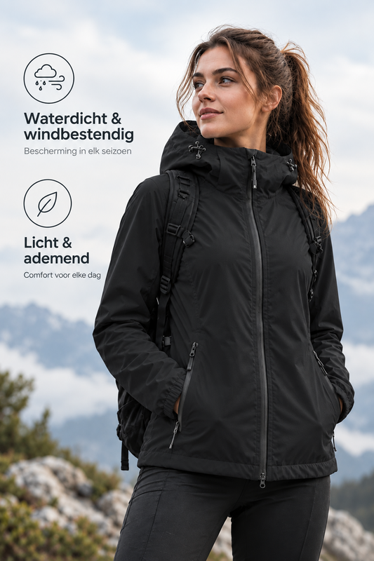 Jenna: wandeljas met capuchon | Lichtgewicht voorde Herfst