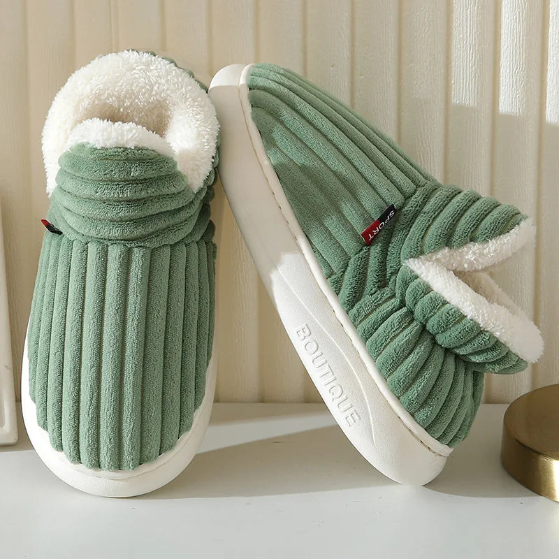 luxe bontpantoffels