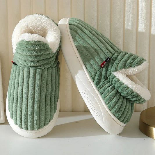 luxe bontpantoffels
