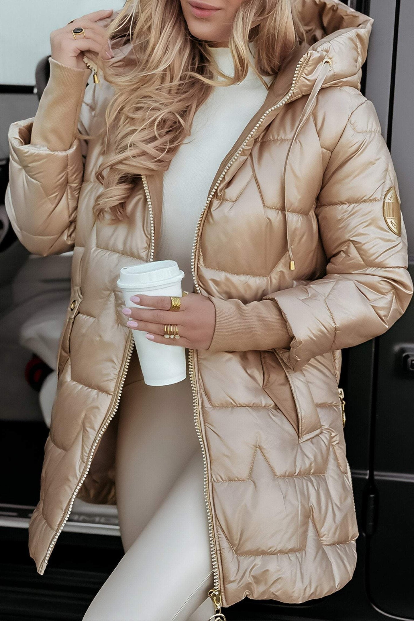 Evie - Trendy Puffer Jas